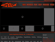 Tablet Screenshot of angelshop-wetzlar.de